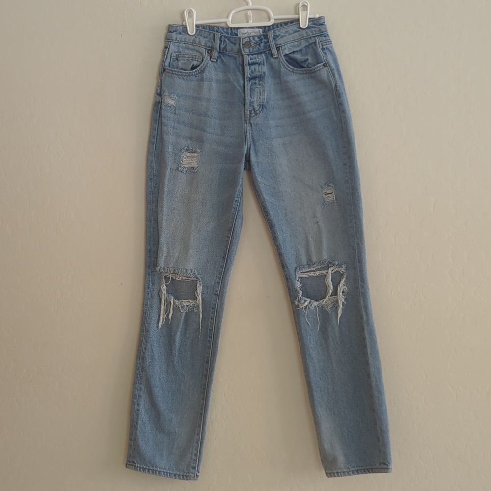 CJLA Topanga Carly Jean Los Angeles Denim Button Fly Distressed Jean - Size 1